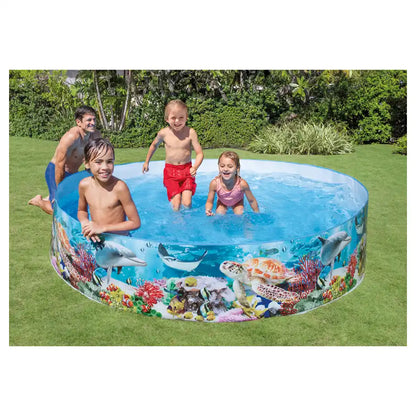 Intex Deep Blue Sea Snapset Pool Ages 3 Plus