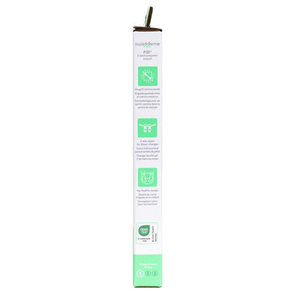 Ingenuity SwaddleMe Infant Swaddle Pod 2-Pack (Little Bees)