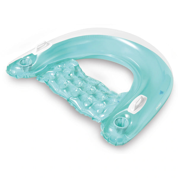 Intex Sit "n" Float Swimming Pool Lounger Inflatable Pool Float