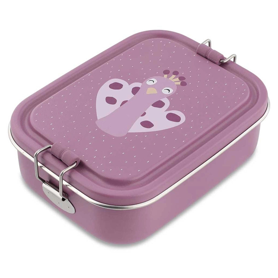 Trixie Stainless Steel Lunch Box Small (Mrs. Peacock)