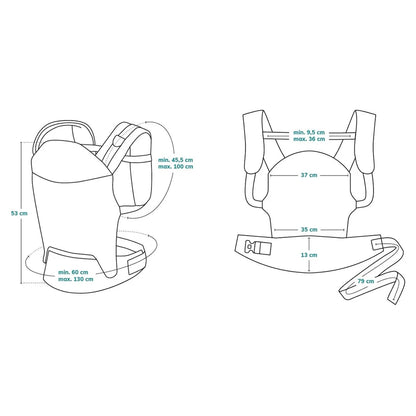 Lionelo Margareet Wave Baby Carrier