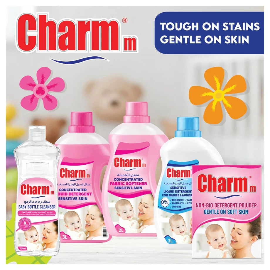 Charmm Sensitive Liquid Detergent for Babies 3L