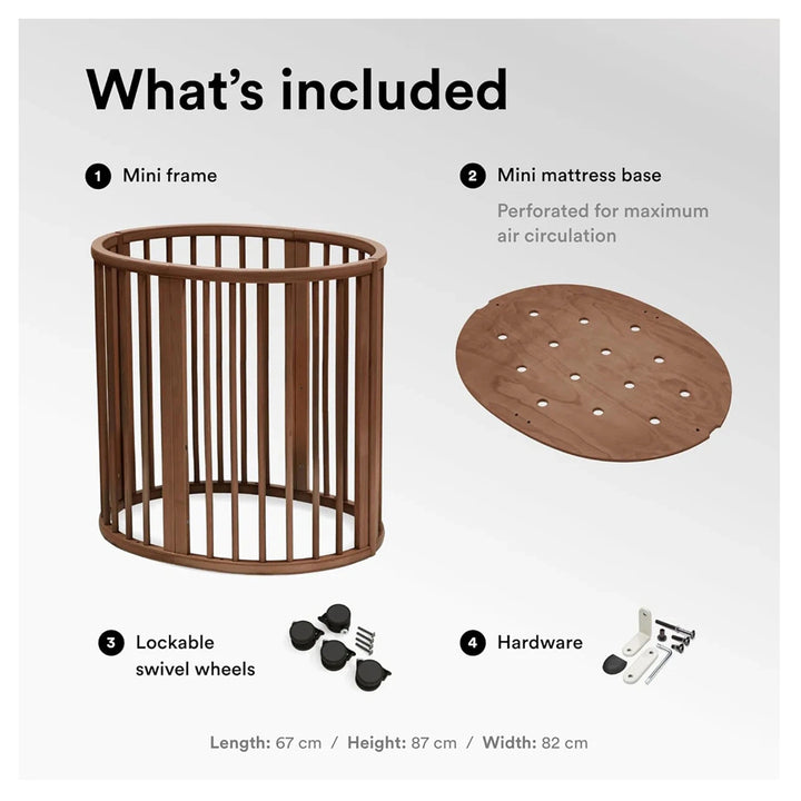 Stokke Sleepi Mini V3 (Warm Brown)