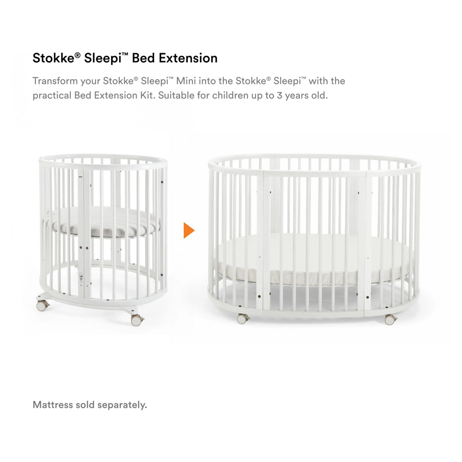 Stokke Sleepi Bed Extension (White)
