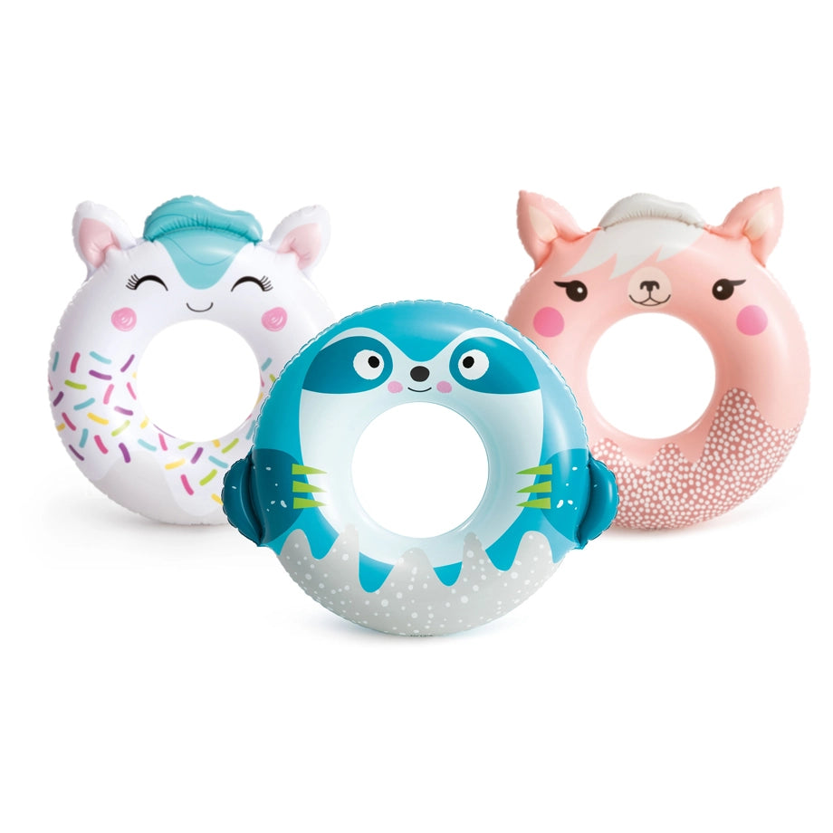 Intex Cute Animal Tubes Ages 8 Plus