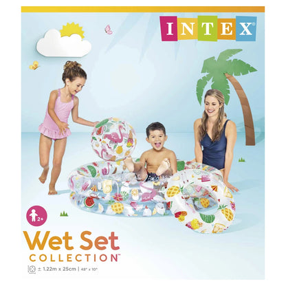 Intex Just So Fruity Pool Set Ages 2 Plus