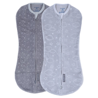 Ingenuity SwaddleMe Velboa Pod 0-2 Months (Clouds & Stars)