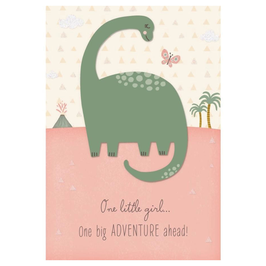 Hallmark Baby Girl! One Little Girl One Big Adventure Ahead!