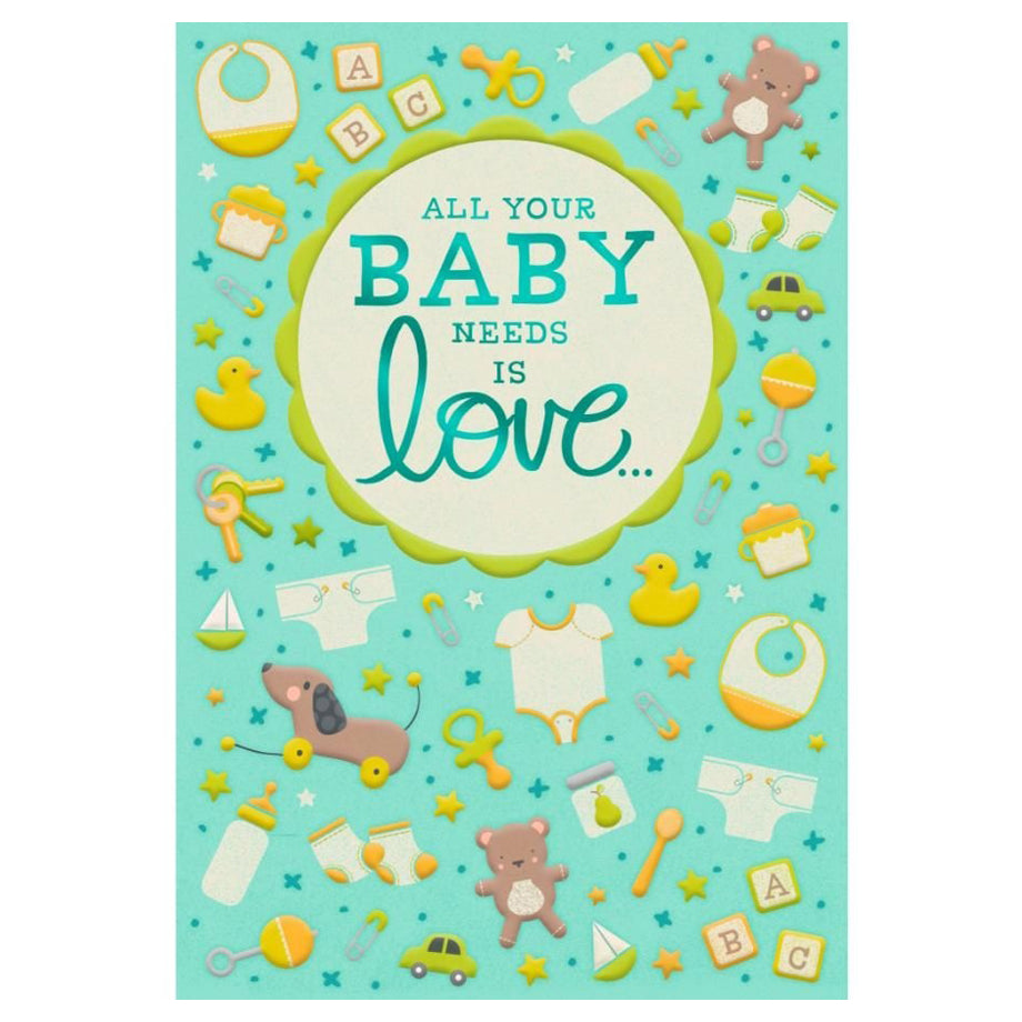 Hallmark Baby Shower! All Your Baby Needs Is Love
