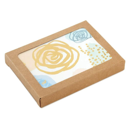 Hallmark Abstract Rose Blank Note Card