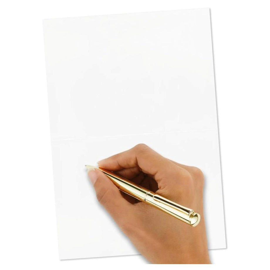Hallmark Abstract Rose Blank Note Card