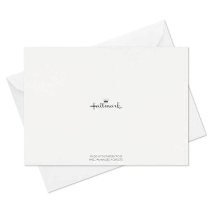 Hallmark Abstract Rose Blank Note Card