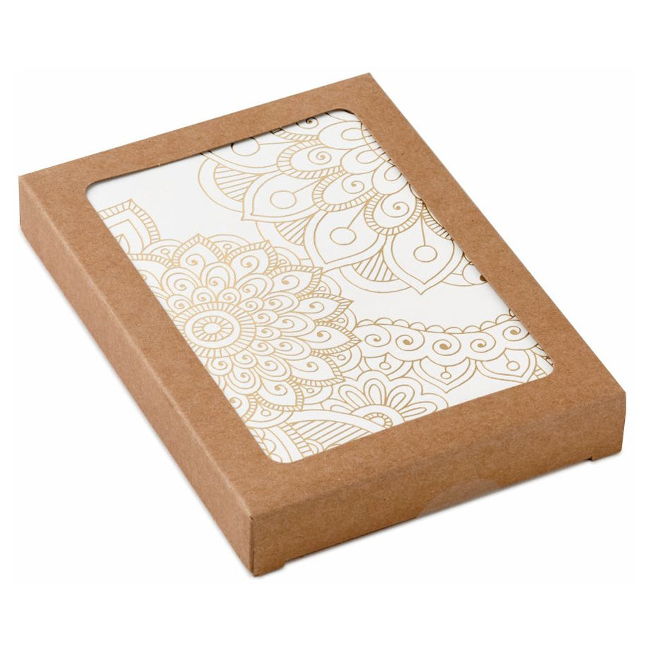 Hallmark Fineline Floral Blank Note Card