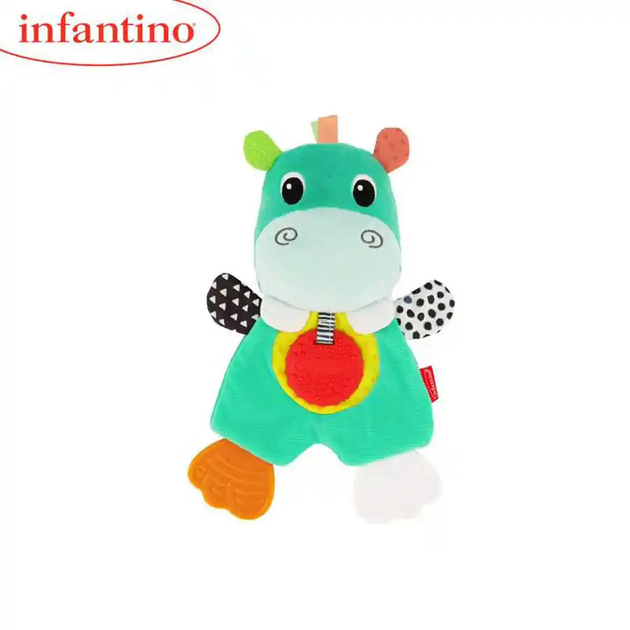 Infantino Cuddly Teether - Hippo Infantino Cuddly Teether - Hippo