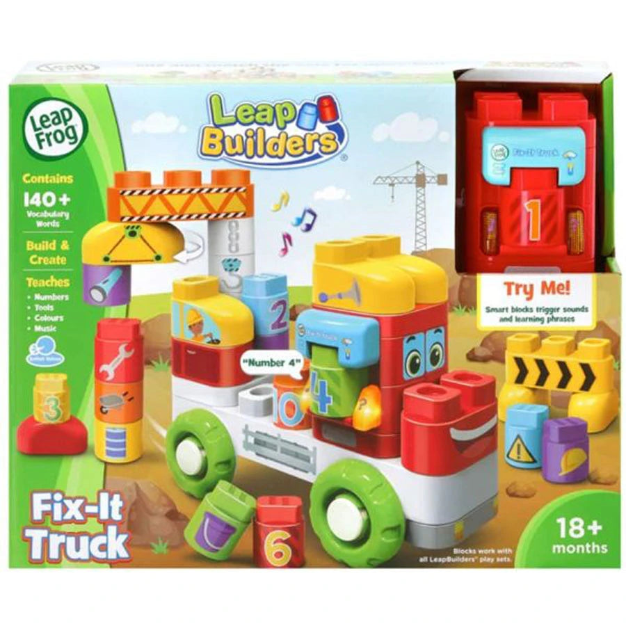 شاحنة Leapfrog Block Play Vehicle Fix It شاحنة Leapfrog Block Play Vehicle Fix It