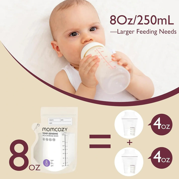 Momcozy Spout Breastmilk Storage Bags (Pack of 60)