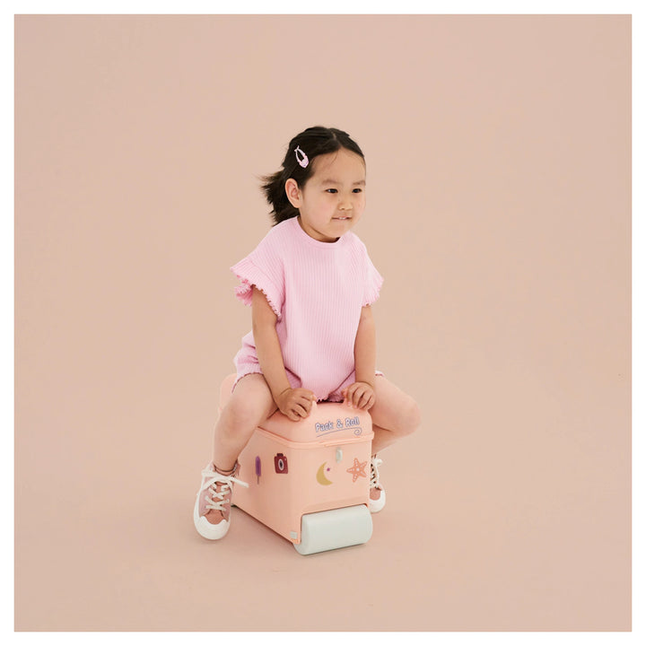 Little Rolla Ride On Suitcase (Dusty Pink)