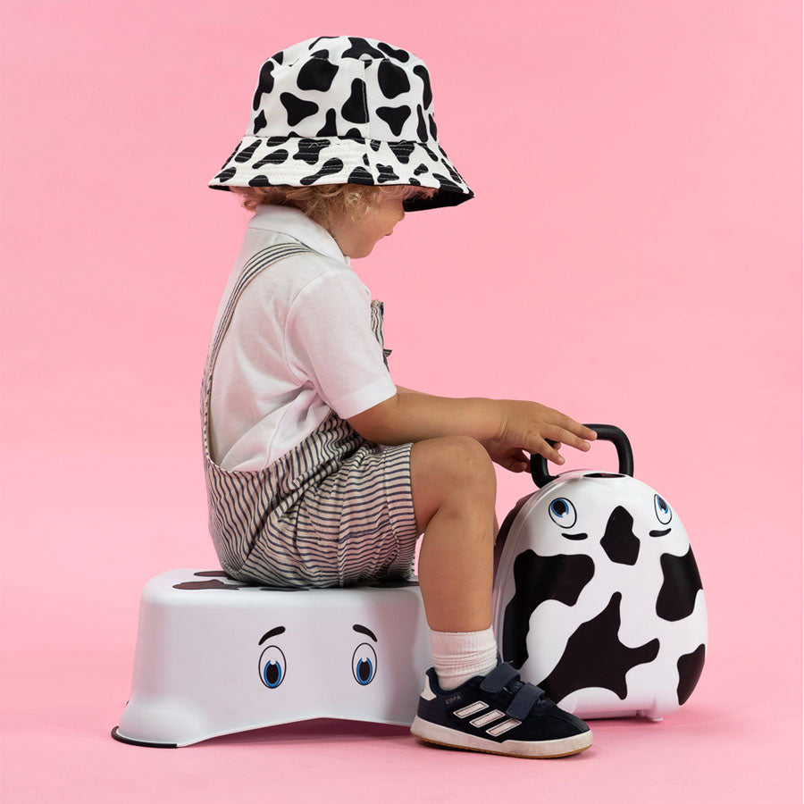 My Little Step Stool Cow