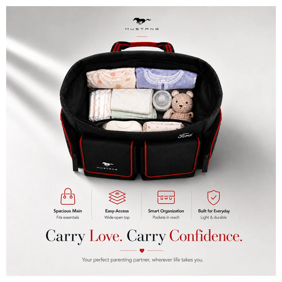 Ford Mustang Pit Stop Diaper Bag