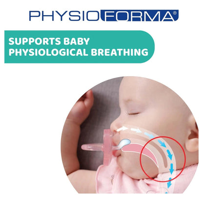 Chicco PhysioForma® Comfort Silicone Soother 2-6m (Pink)
