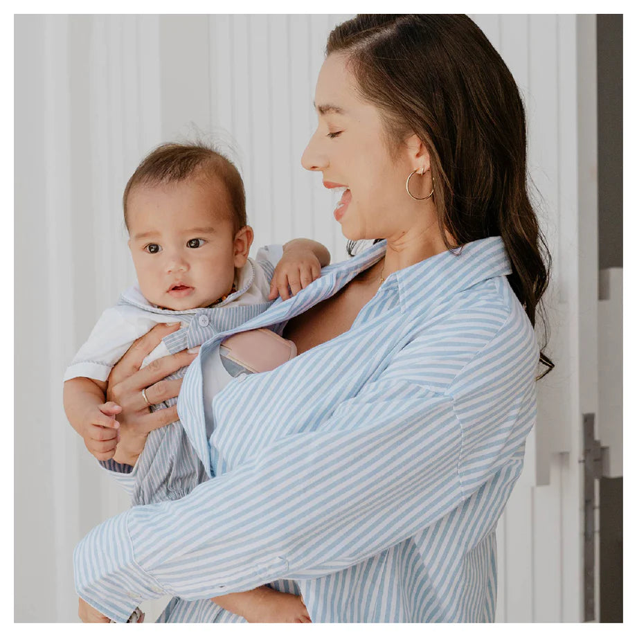 مضخة الثدي الكهربائية المزدوجة MOOIMOM X1 فائقة الذكاء بدون استخدام اليدين مضخة الثدي الكهربائية المزدوجة MOOIMOM X1 فائقة الذكاء بدون استخدام اليدين