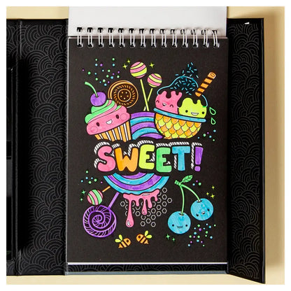 Tiger Tribe Glow Friends Neon Colouring Set