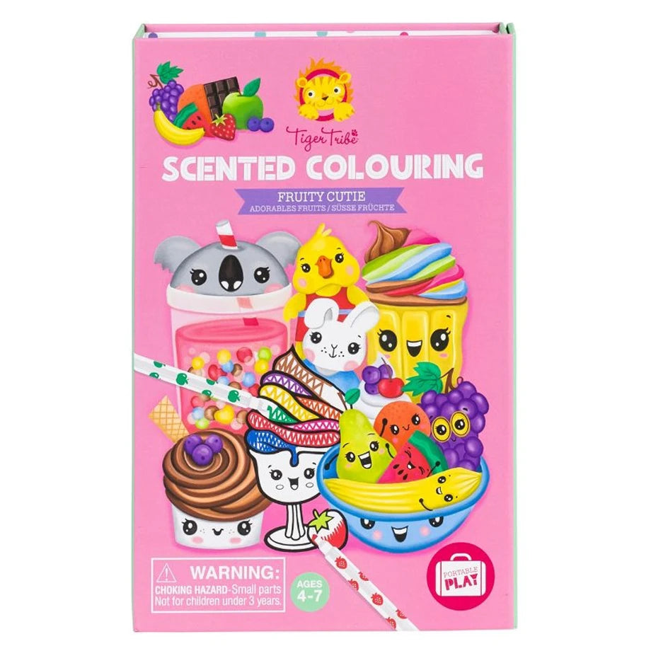 Tiger Tribe Fruity Cutie Scented Colouring Set