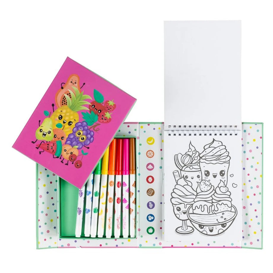 Tiger Tribe Fruity Cutie Scented Colouring Set