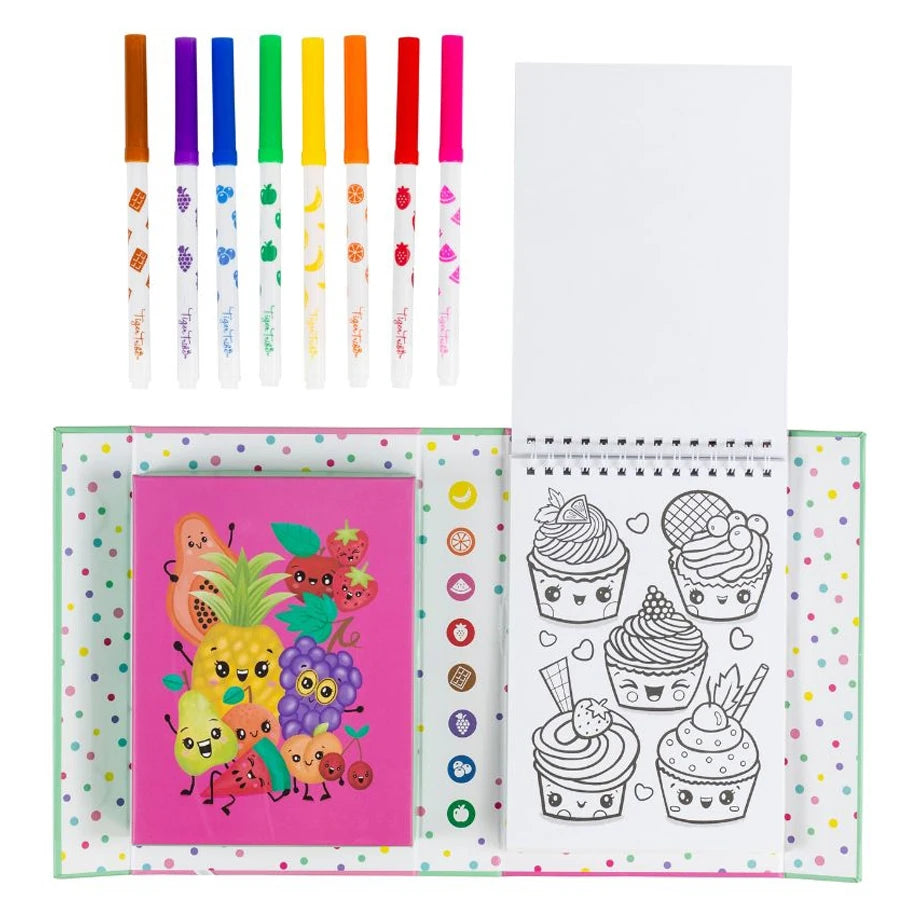 Tiger Tribe Fruity Cutie Scented Colouring Set