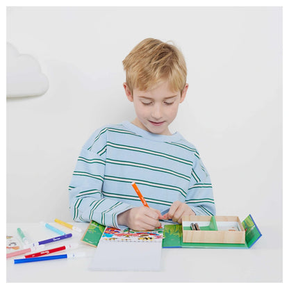 Tiger Tribe Backyard Bugs Colouring Set