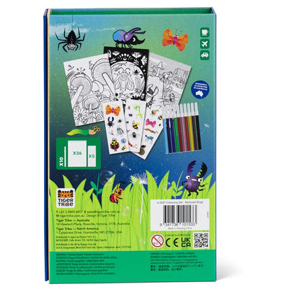 Tiger Tribe Backyard Bugs Colouring Set