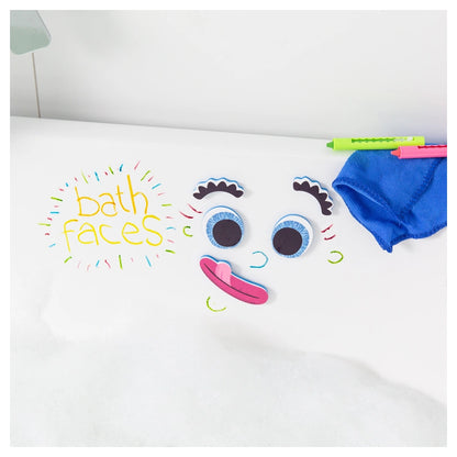 Tiger Tribe Bath Faces Bath Toy Set