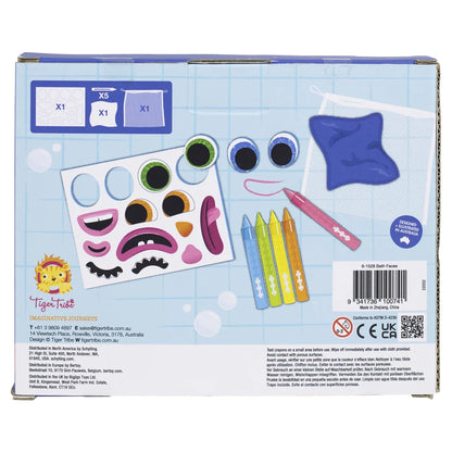 Tiger Tribe Bath Faces Bath Toy Set