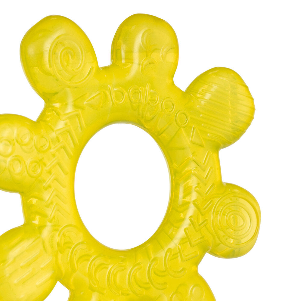 Baboo Baby Teething Toy Cooling Water-Filled Wheel (Yellow)