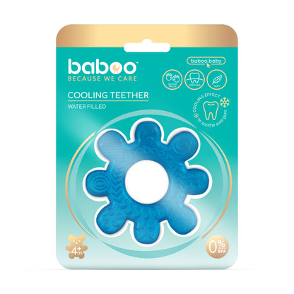 Baboo Baby Teething Toy Cooling Water-Filled Wheel (Blue)