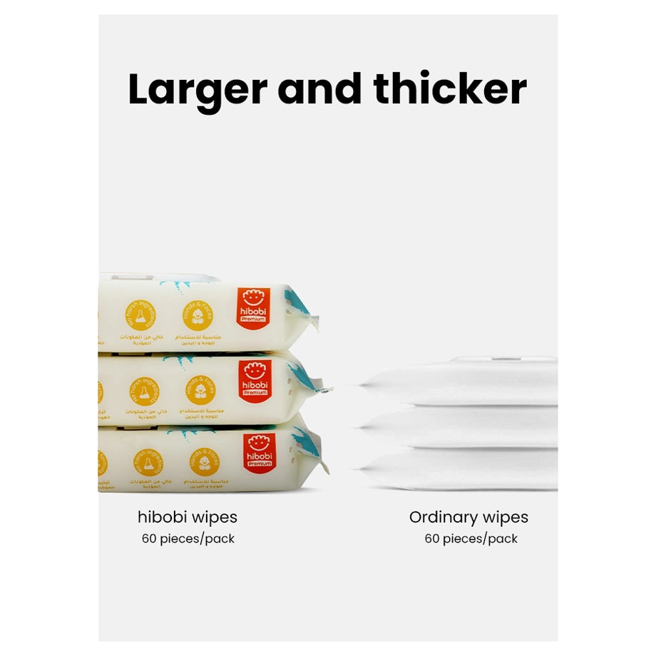 Hibobi Baby Wipes (3 Packs)
