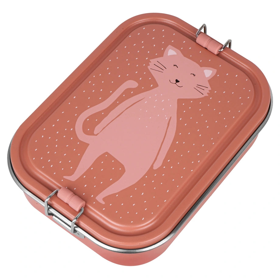Trixie Stainless Steel Lunch Box Large 2 Compartment (Mrs Cat)