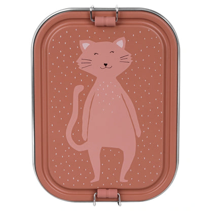 Trixie Stainless Steel Lunch Box Large 2 Compartment (Mrs Cat)