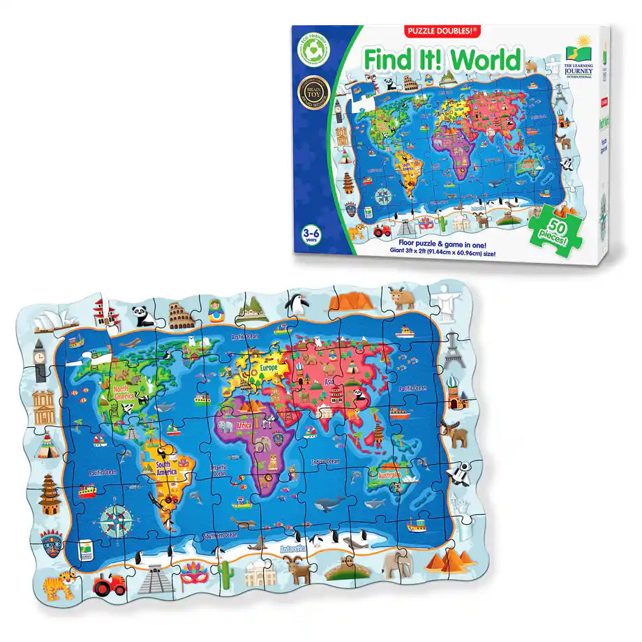 The Learning Journey Puzzle Doubles - Find It! World