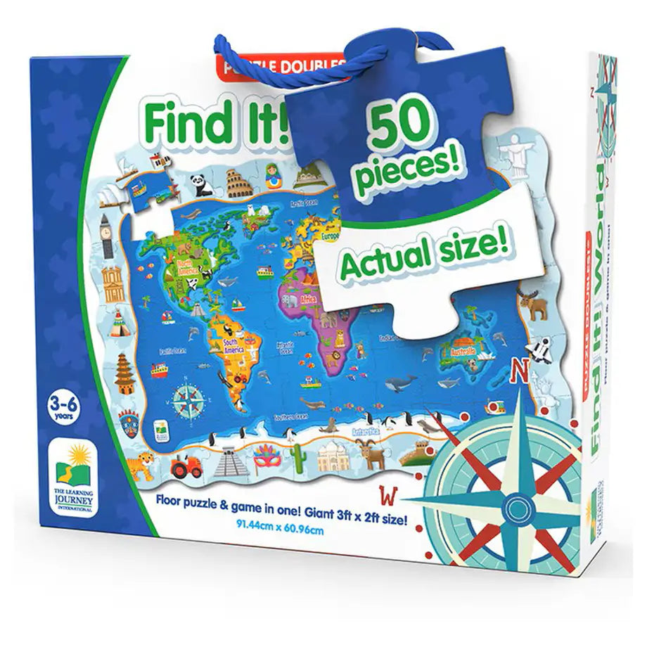 The Learning Journey Puzzle Doubles - Find It! World