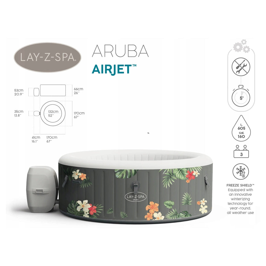 Bestway Aruba AirJet (1.70 m x 66 cm)