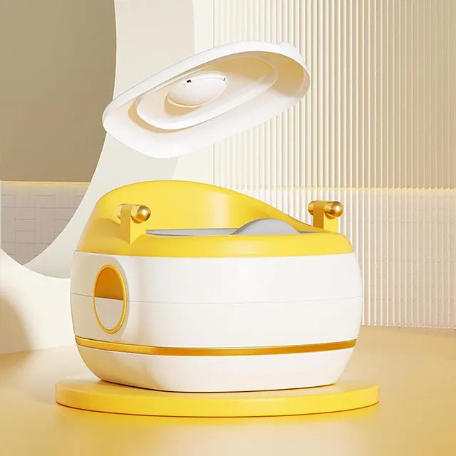 Little Angel 3-in-1 Baby Potty Training Chair Seat (Yellow)