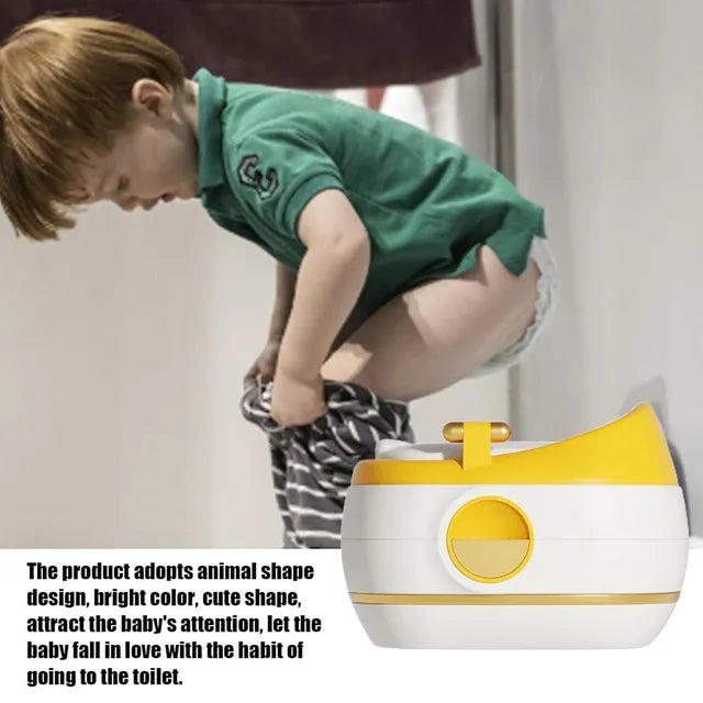 Little Angel 3-in-1 Baby Potty Training Chair Seat (Yellow)