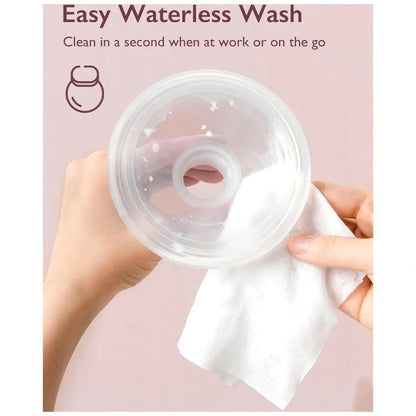 Momcozy Natural Breast Pump Wipes for On-the-Go Part Cleaning (30 Count)