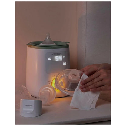Momcozy Natural Breast Pump Wipes for On-the-Go Part Cleaning (30 Count)