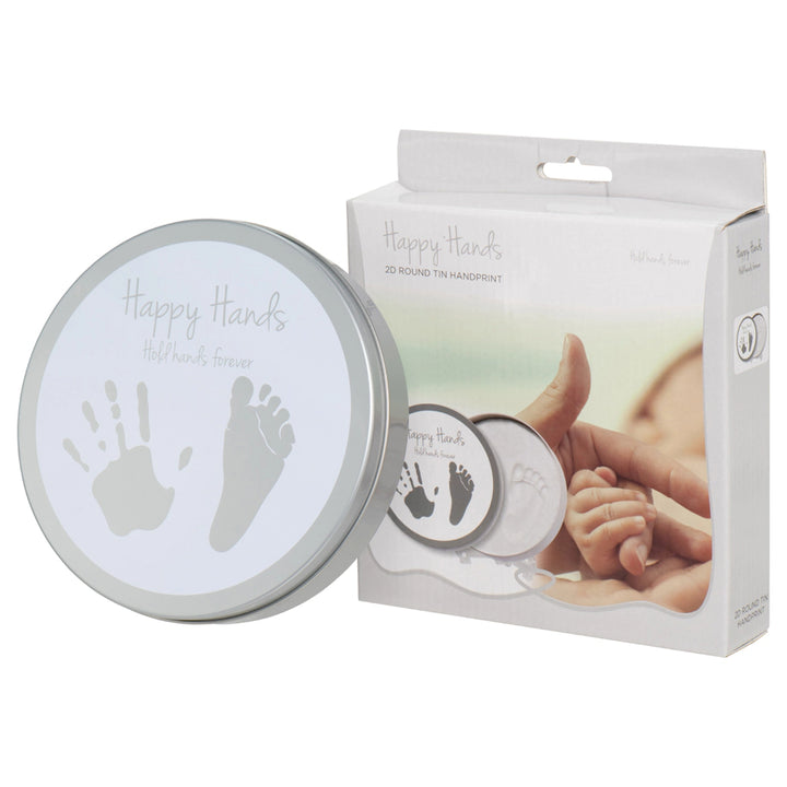 Dooky Round Tin Handprint