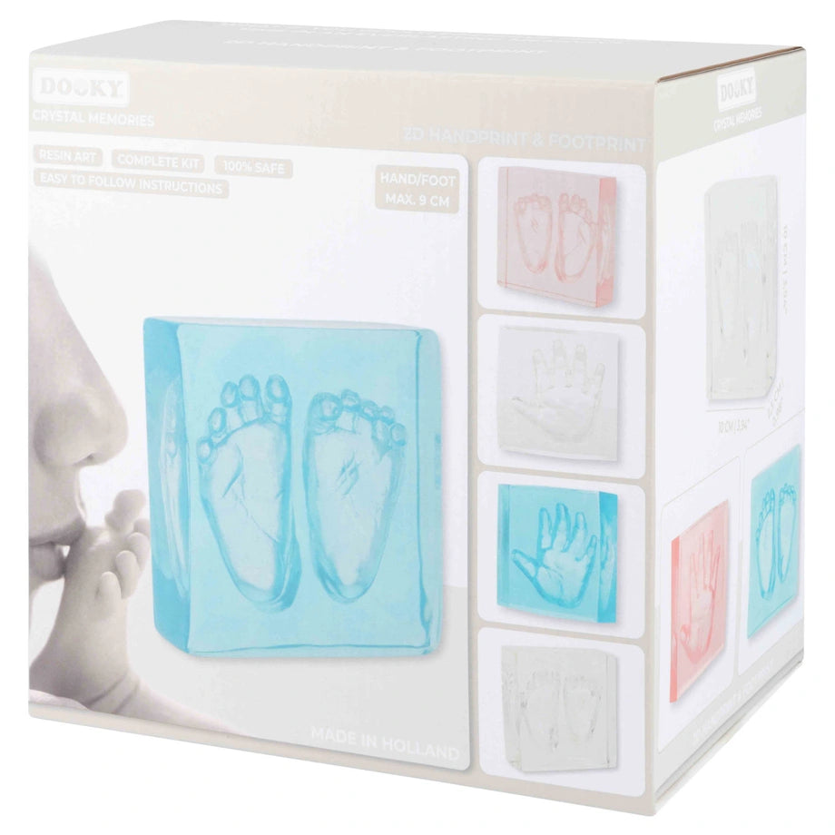 Dooky Crystal Memories 2D Hand & Footprint