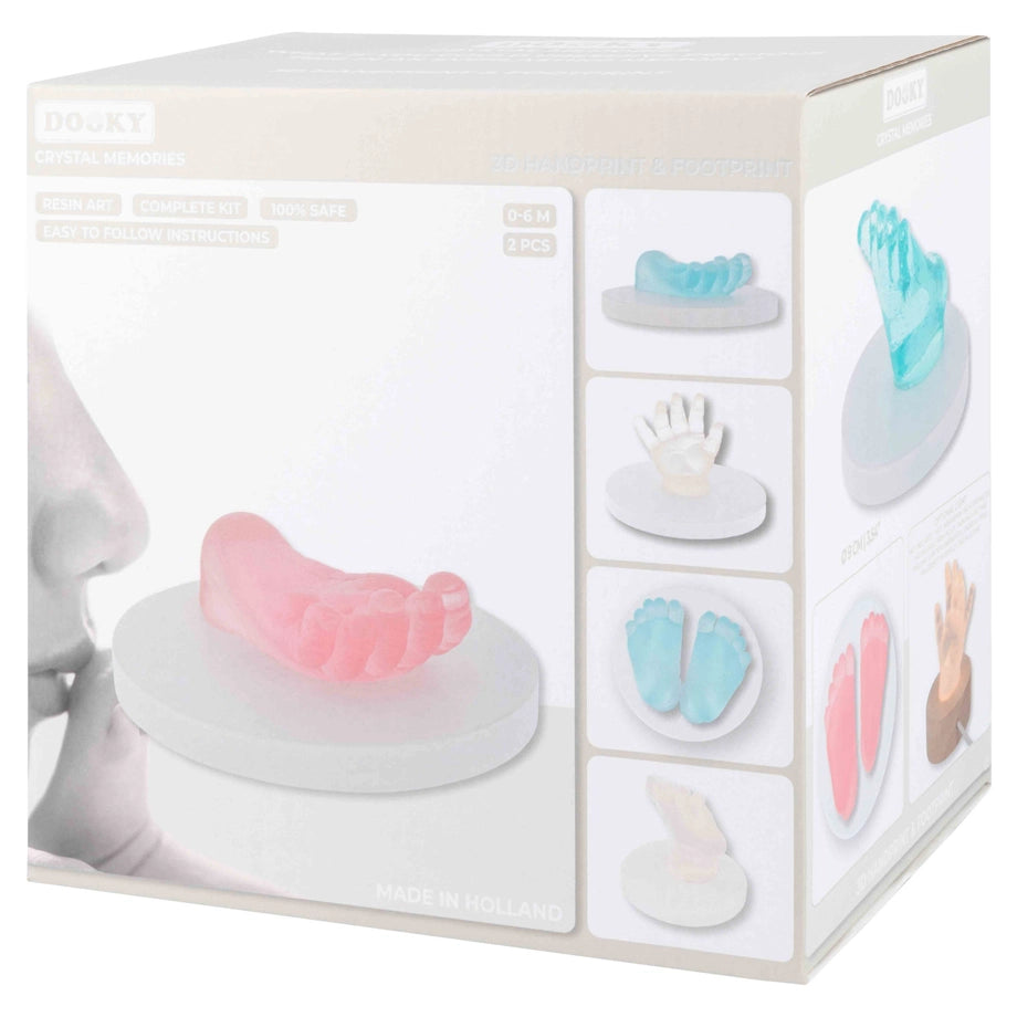 Dooky Crystal Memories 3D Hand & Footprint