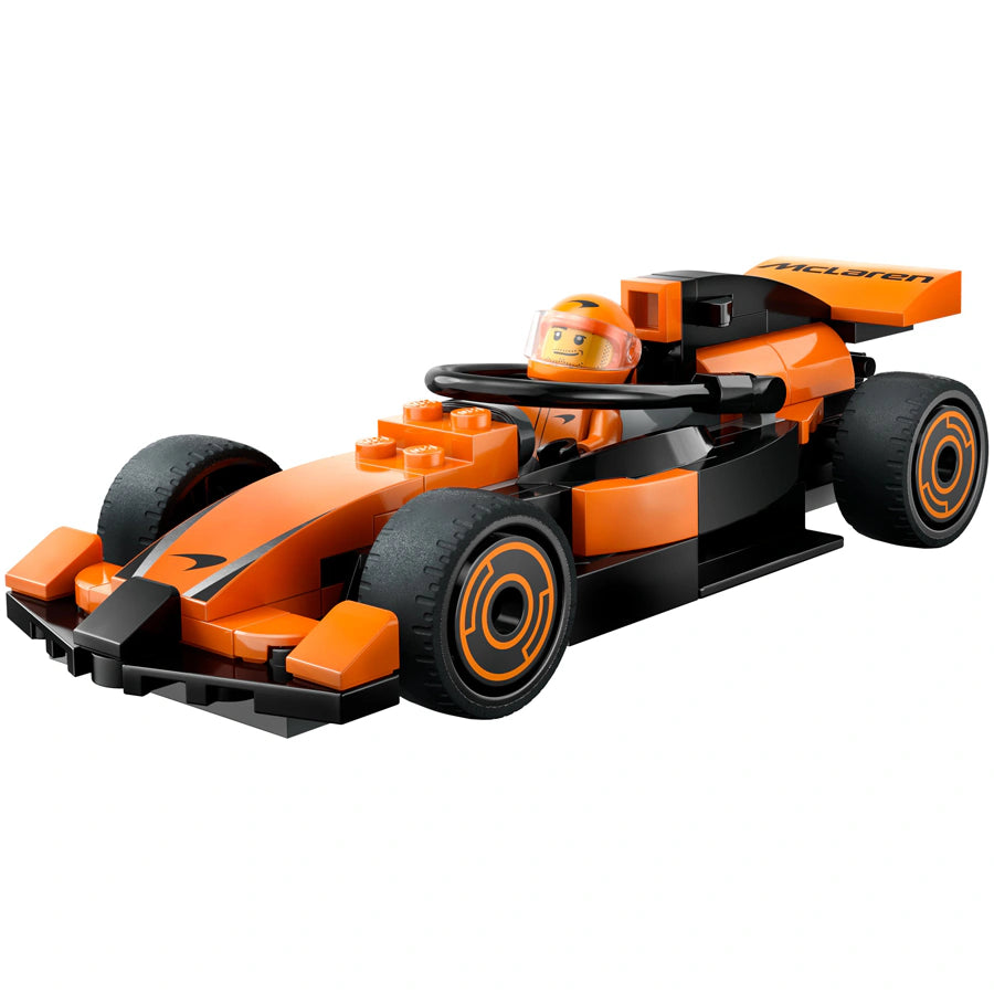 LEGO F1Driver with McLaren Race Car