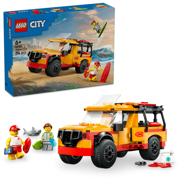 Lego City Lifeguard Beach Rescue Truck Playset